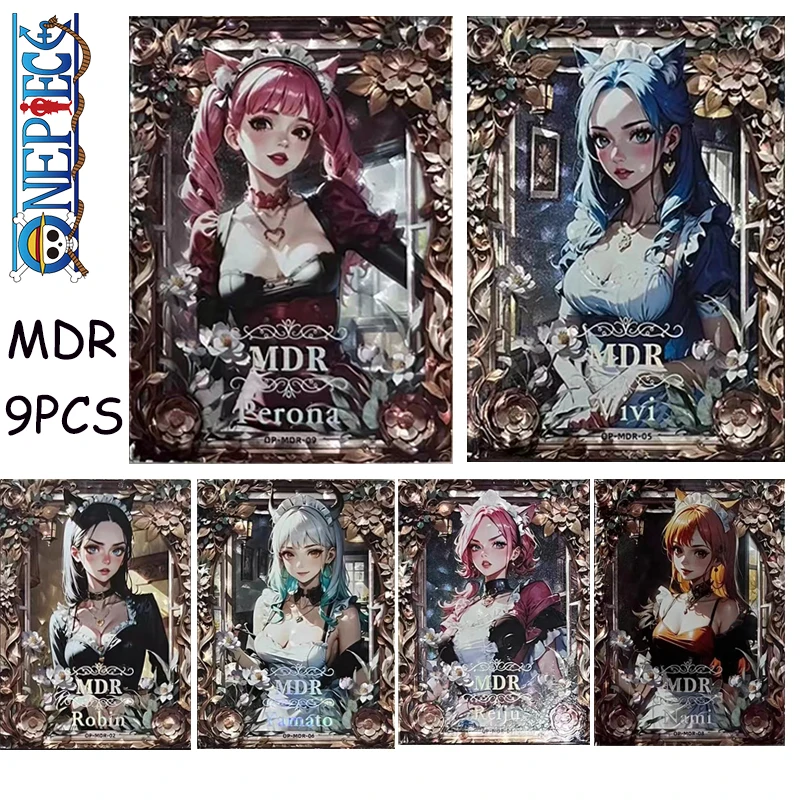 

One Piece Cards Vivi Perona MDR Nami Yamato UTA Robin Maid Coffee Boys Anime Collectible Cards Christmas Birthday Presents