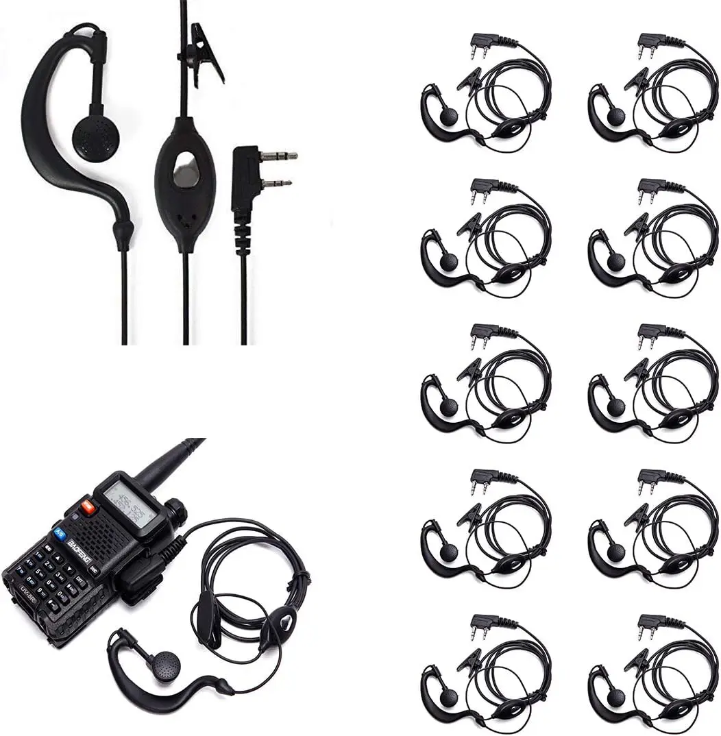 G-shaped headset kit, 10 pack, radio, gendarmerie talki police retevis auricular tolki wolki kulaklük audifinos
G-shaped headset kit, 10 pack, radio, gendarmerie talki police retevis auricular tolki wolki kulaklük audifinos