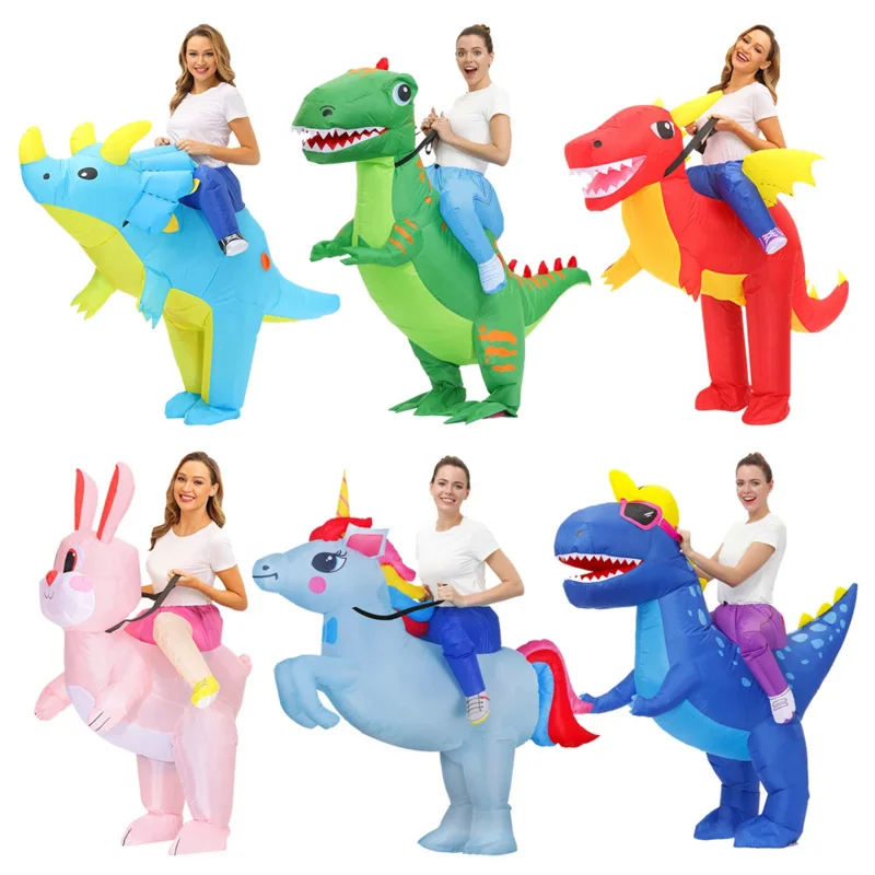 Adult Halloween Cosplay Costumes for Man Woman Dinosaur Inflatable Costume Purim Party Unicorn Flamingo Role Play Disfraz
Adult Halloween Cosplay Costumes for Man Woman Dinosaur Inflatable Costume Purim Party Unicorn Flamingo Role Play Disfraz