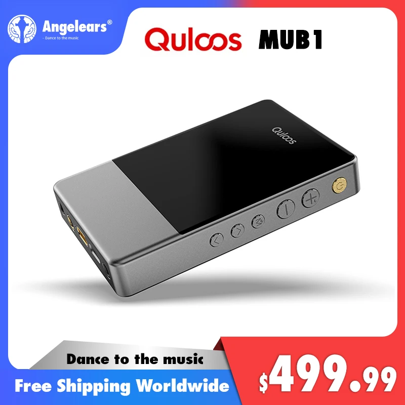 QULOOS MUB1 Bluetooth Protable USB DAC Headphone Amplifier AMP 4*CS43131chips Super-High Gain PCM384 DSD256 LDAC/APTX 3.5/4.4mm
QULOOS MUB1 Bluetooth Protable USB DAC Headphone Amplifier AMP 4*CS43131chips Super-High Gain PCM384 DSD256 LDAC/APTX 3.5/4.4mm