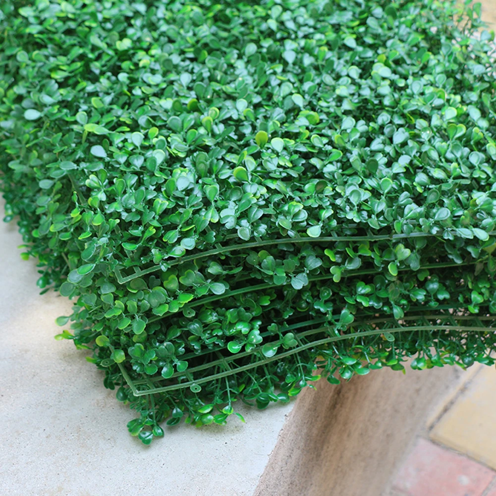 40x60cm Artificial Lawn Plant Foliage Hedge Green Leaf Greenery Panels Fence Backyard Screen Home Outdoor Garden Balcony Decor
40x60cm Artificial Lawn Plant Foliage Hedge Green Leaf Greenery Panels Fence Backyard Screen Home Outdoor Garden Balcony Decor