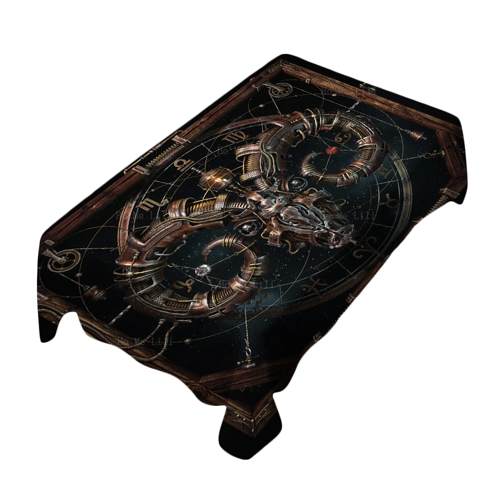 Steampunk Zodiac Sign Aries Pisces Astrology Spacecraft Science Fiction Art Tablecloth By Ho Me Lili For Tabletop Decor
Steampunk Zodiac Sign Aries Pisces Astrology Spacecraft Science Fiction Art Tablecloth By Ho Me Lili For Tabletop Decor