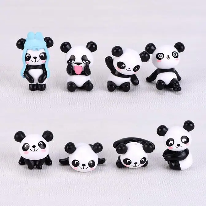 4PCS/lot PVC Panda Crafts Mini Panda Miniature Figurines Cake Decoration Cute Panda Birthday Party Decorations DIY Accessory
4PCS/lot PVC Panda Crafts Mini Panda Miniature Figurines Cake Decoration Cute Panda Birthday Party Decorations DIY Accessory
