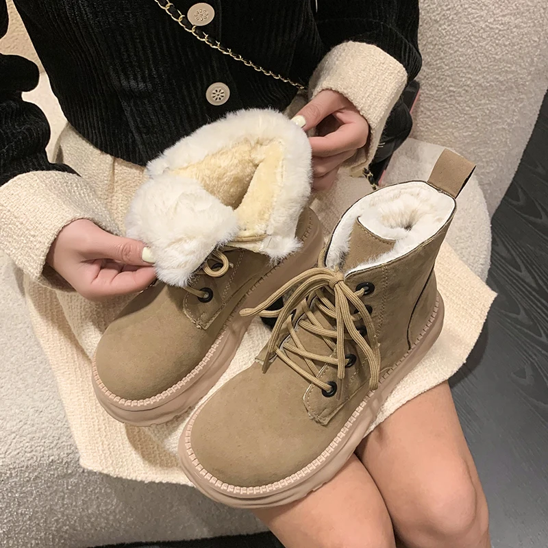 Winter boots Women's sneakers Woman Boots Fashion Round PU Ankle Boots 2023 Winter Elastic Black Boots Comfortable Boots 
Winter boots Women's sneakers Woman Boots Fashion Round PU Ankle Boots 2023 Winter Elastic Black Boots Comfortable Boots