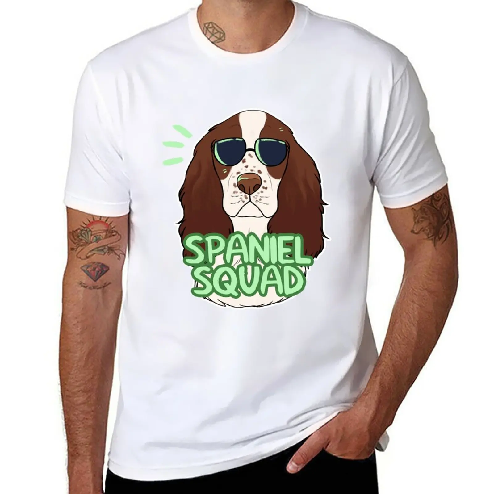 New SPANIEL SQUAD (liver and white) T-Shirt animal print shirt for boys hippie clothes shirts graphic tees mens white t shirts
New SPANIEL SQUAD (liver and white) T-Shirt animal print shirt for boys hippie clothes shirts graphic tees mens white t shirts
