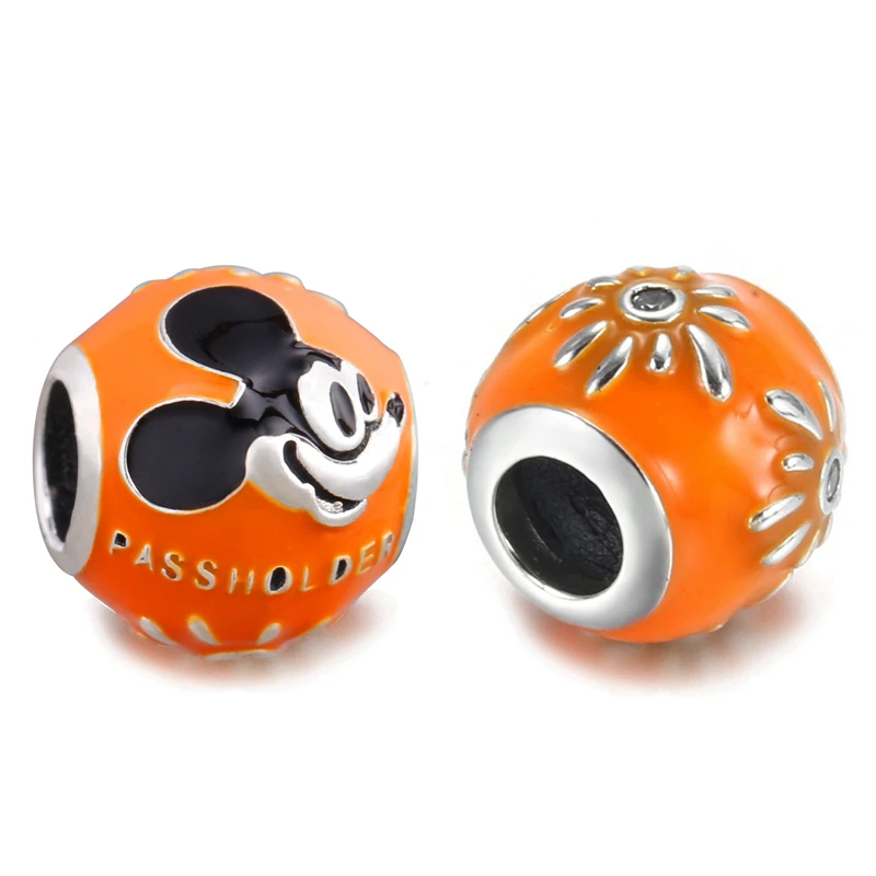 DIY Disney PASSHOLDER Letter Fit Original Pan Charms Bracelet Women Yellow Enamel Sun Mickey Mouse Beads For Jewelry Making Gift
DIY Disney PASSHOLDER Letter Fit Original Pan Charms Bracelet Women Yellow Enamel Sun Mickey Mouse Beads For Jewelry Making Gift