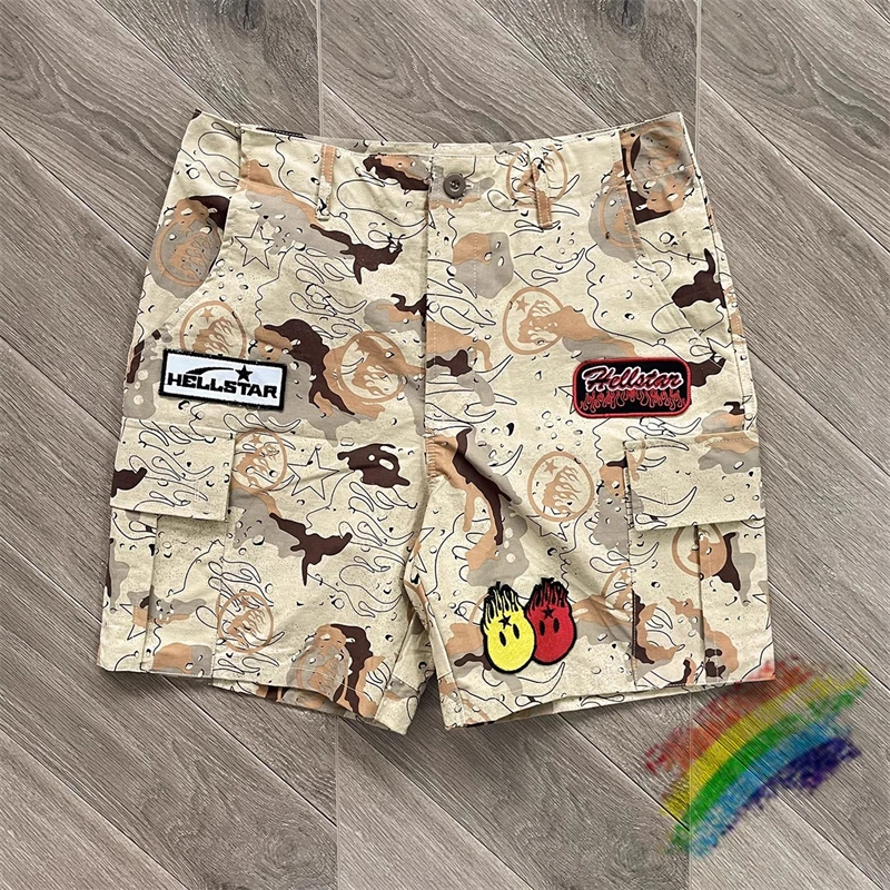Hellstar Studios Embroidered Camouflage Casual Work Shorts Men Women 1:1 Best Quality Drawstring Oversized Breeches
Hellstar Studios Embroidered Camouflage Casual Work Shorts Men Women 1:1 Best Quality Drawstring Oversized Breeches