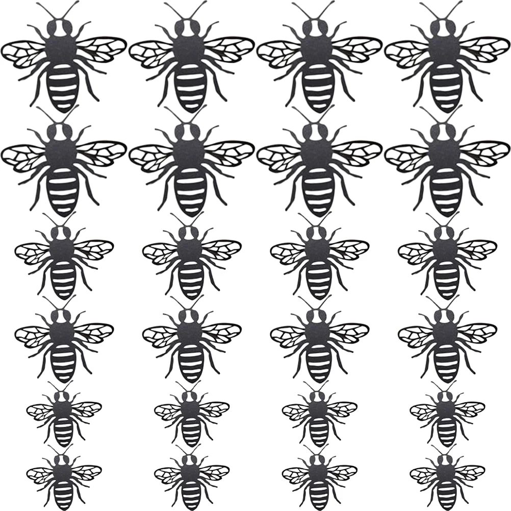 48 Pcs Three-dimensional Hollow Bee Kitchen Decals Window Wall Decor for Bedroom Pearl Paper Party Decorations
48 Pcs Three-dimensional Hollow Bee Kitchen Decals Window Wall Decor for Bedroom Pearl Paper Party Decorations