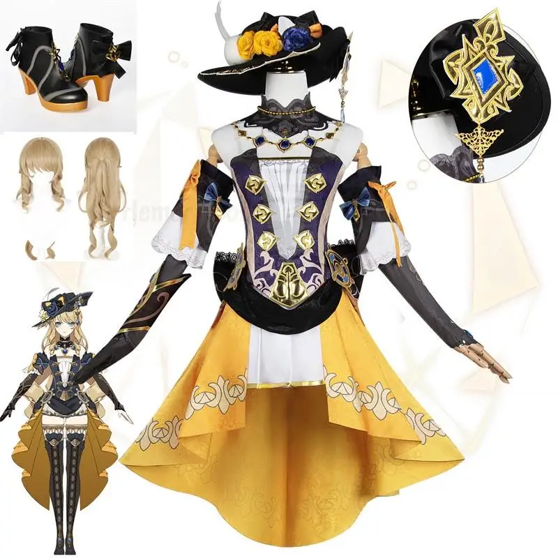Navia Cosplay Genshin Impact Navia косплей костюм парик Фонтейн рококо стиль женское платье для косплея
Navia Cosplay Genshin Impact Navia косплей костюм парик Фонтейн рококо стиль женское платье для косплея