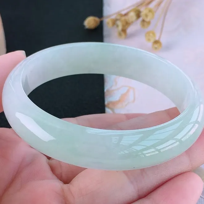 Zheru Jewelry Natural Myanmar Jade 54mm-62mm bracelet exquisite princess bracelet send girlfriend send mom
Zheru Jewelry Natural Myanmar Jade 54mm-62mm bracelet exquisite princess bracelet send girlfriend send mom
