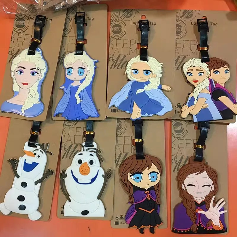 Disney Frozen Anna Elsa Princess Luggage Tag Silica Gel Suitcase ID Address Holder Baggage Boarding Tag Portable Label
Disney Frozen Anna Elsa Princess Luggage Tag Silica Gel Suitcase ID Address Holder Baggage Boarding Tag Portable Label