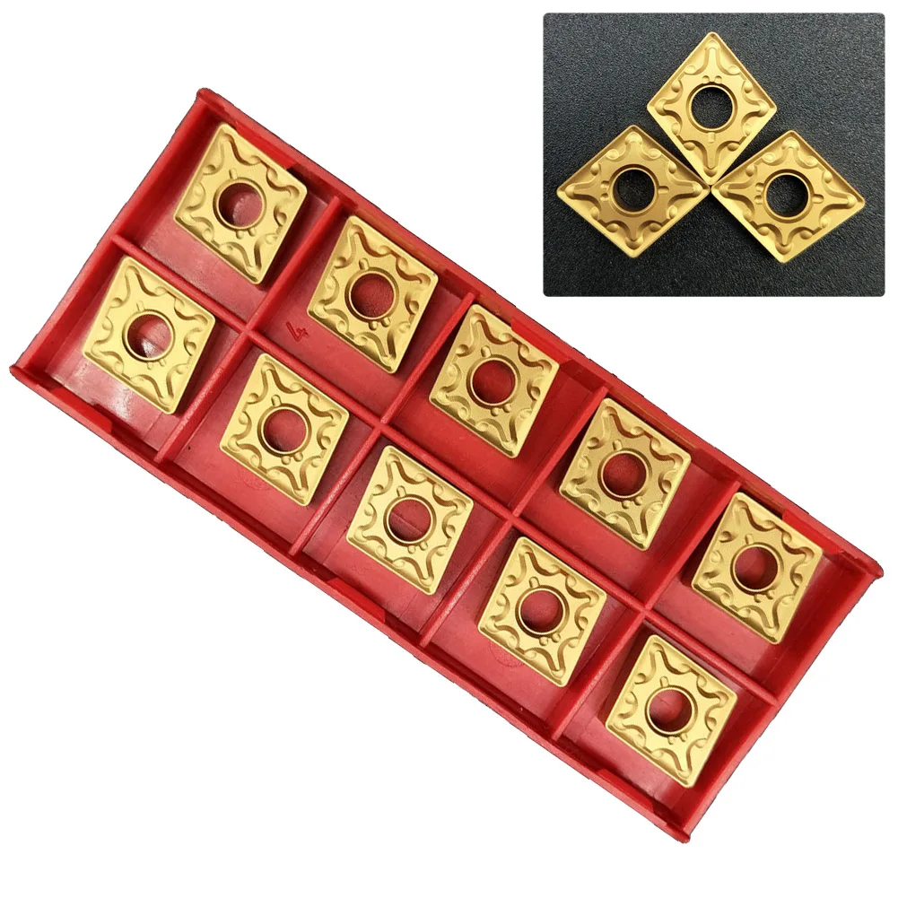 Professional Useful Accessories Operational Inserts Carbide Blade 10pcs CNC Turning CNMG120408 Durable Processing
Professional Useful Accessories Operational Inserts Carbide Blade 10pcs CNC Turning CNMG120408 Durable Processing