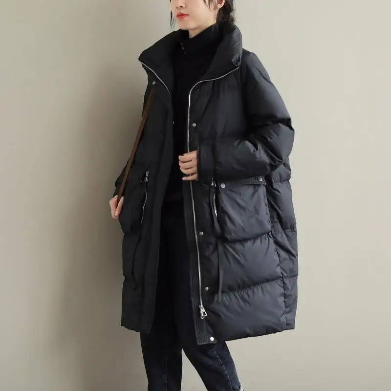 Women Long Duck Down Jacket New Casual Style White Duck Down Jackets Autumn Winter Coats and Parkas Female Outwear S180
Women Long Duck Down Jacket New Casual Style White Duck Down Jackets Autumn Winter Coats and Parkas Female Outwear S180