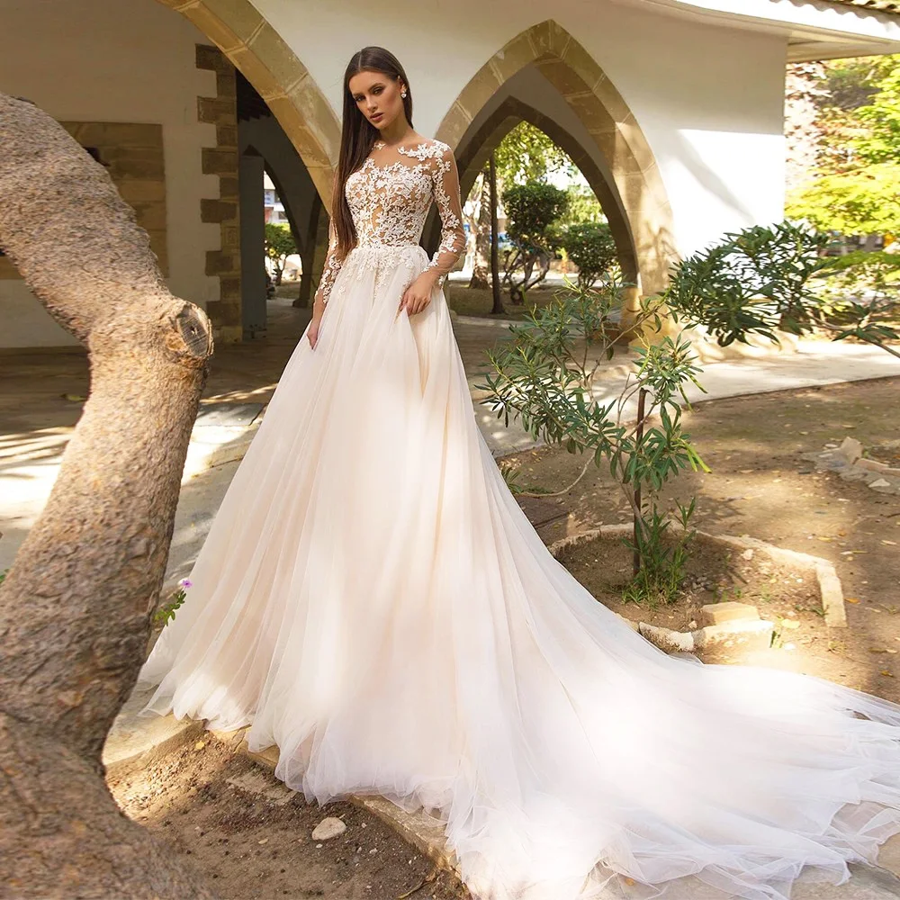 Vintage Boho Wedding Dress For Women 2023 Bride Beach Princess A-Line Long Sleeves Illusion Bodices Country Bridal Gowns Custom
Vintage Boho Wedding Dress For Women 2023 Bride Beach Princess A-Line Long Sleeves Illusion Bodices Country Bridal Gowns Custom
