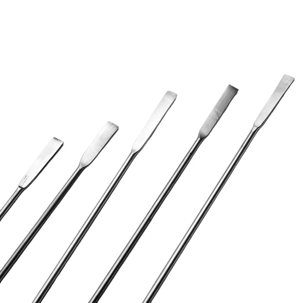 12pcs Laboratory Sampling Spoon Lab Spoon Spatula Mixing Spat SW Safe Silver Stainless Steel High Quality Practical
12pcs Laboratory Sampling Spoon Lab Spoon Spatula Mixing Spat SW Safe Silver Stainless Steel High Quality Practical