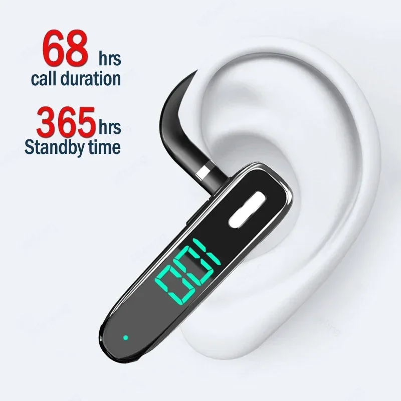 

Cancelling Handsfree Talking Headset Busines Auriculares Driving Wireless Headphones Bluetooth Earphone With Microphon ENC Noise