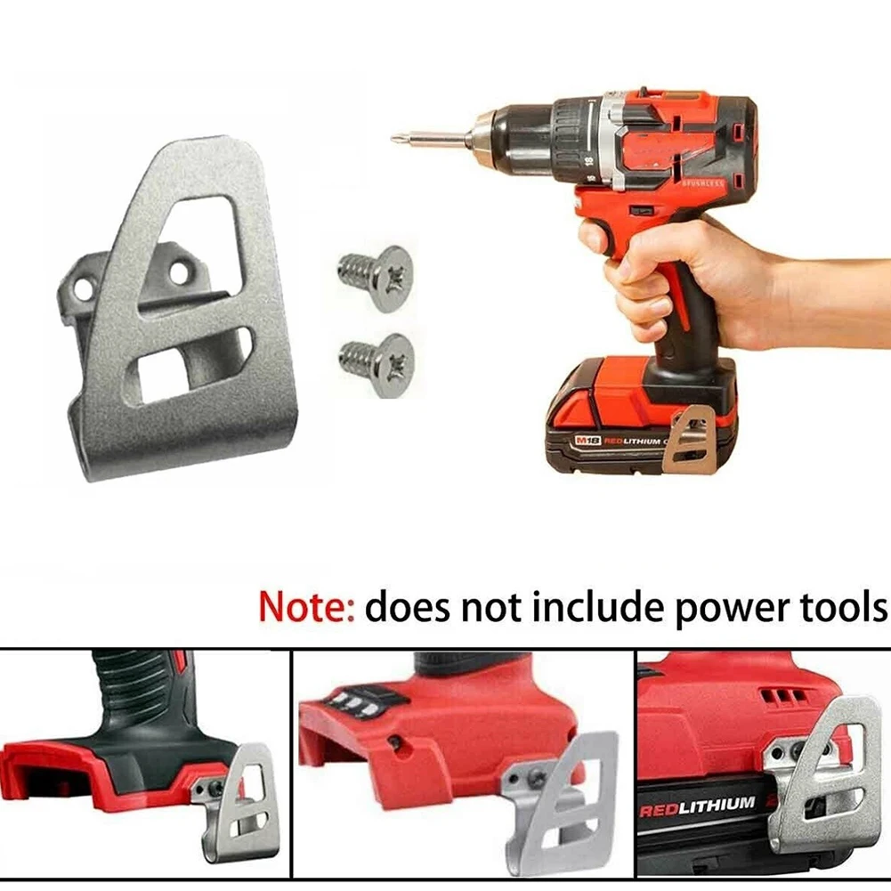 3pcs Belt Clip Hooks With Screw For 18V 2604-22CT 2603-20 2603-22 Drills Impact Drivers And Wrenches Power Tool Access
3pcs Belt Clip Hooks With Screw For 18V 2604-22CT 2603-20 2603-22 Drills Impact Drivers And Wrenches Power Tool Access