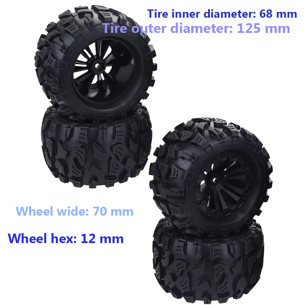4pcs ZD Racing 1/10 New Feet Wheels Toy Wheels Set of 4 for RC Crawler Axial Traxxas Tamiya Kyosho
4pcs ZD Racing 1/10 New Feet Wheels Toy Wheels Set of 4 for RC Crawler Axial Traxxas Tamiya Kyosho
