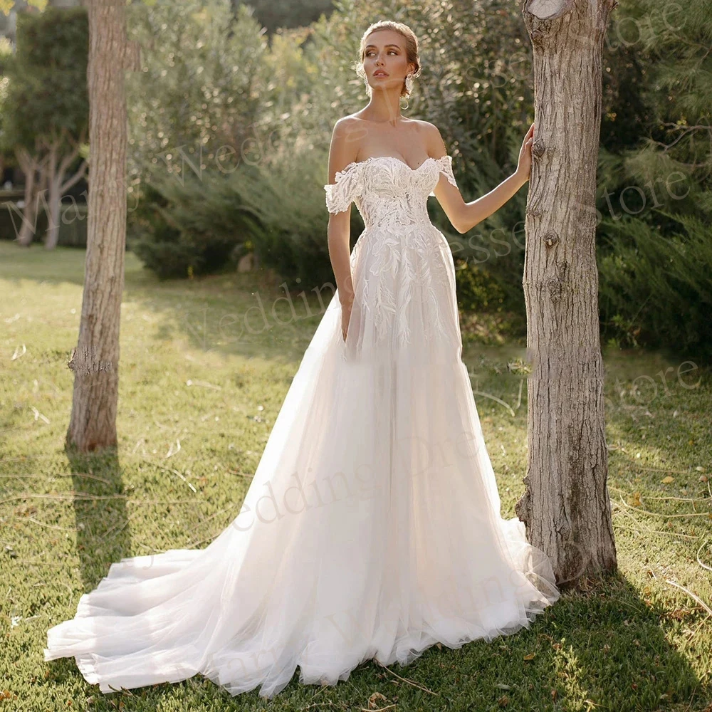 Женское свадебное платье без рукавов It's yiiya, белое кружевное платье трапециевидной формы с открытыми плечами и аппликацией на лето 2019 
Женское свадебное платье без рукавов It's yiiya, белое кружевное платье трапециевидной формы с открытыми плечами и аппликацией на лето 2019