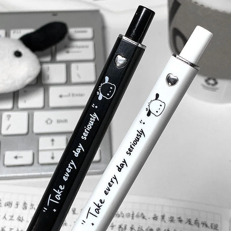 Kawaii Sanrio Neutral Pen Cute Pochacco Anime Student Cartoon Stationery Push Pen Homework Examination Signature Pen Girls Gifts
Kawaii Sanrio Neutral Pen Cute Pochacco Anime Student Cartoon Stationery Push Pen Homework Examination Signature Pen Girls Gifts