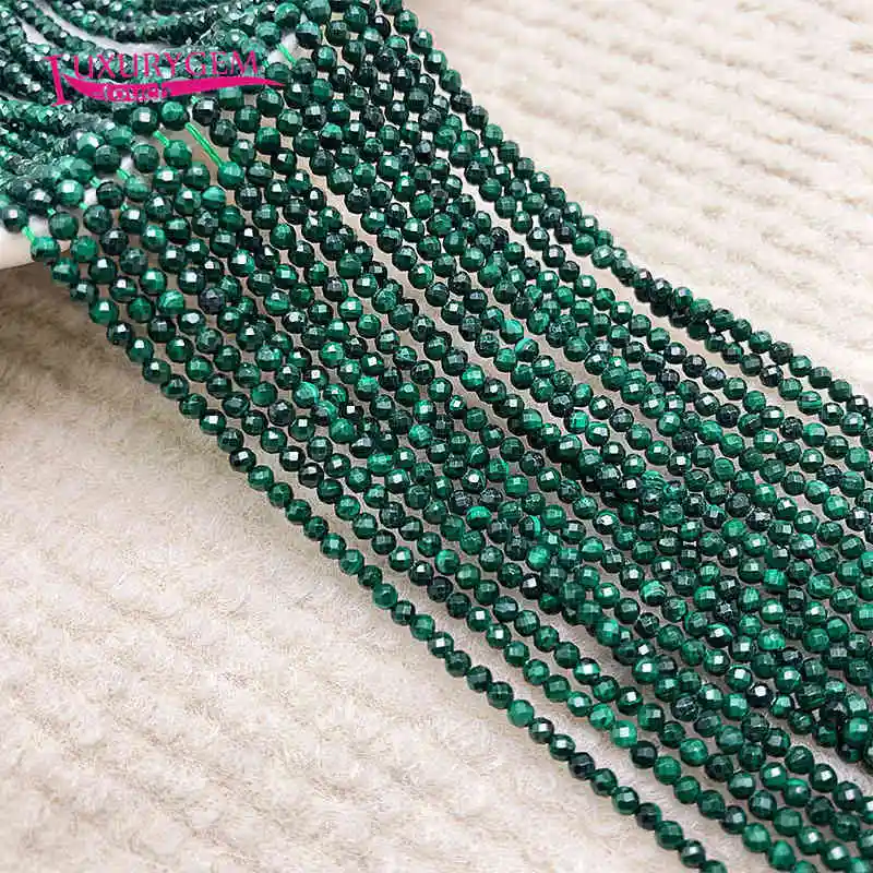 2mm3mm Superior Quality Natural Color Malachite Stone Facet Round Shape Loose Spacer Beads DIY Handmade Jewelry 38cm sk628
2mm3mm Superior Quality Natural Color Malachite Stone Facet Round Shape Loose Spacer Beads DIY Handmade Jewelry 38cm sk628