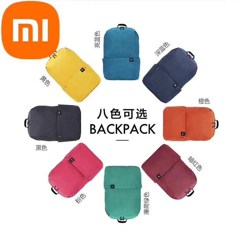 Рюкзак Xiaomi для мужчин и женщин, спортивная сумка для отдыха, Студенческая сумка в стиле INS
Рюкзак Xiaomi для мужчин и женщин, спортивная сумка для отдыха, Студенческая сумка в стиле INS