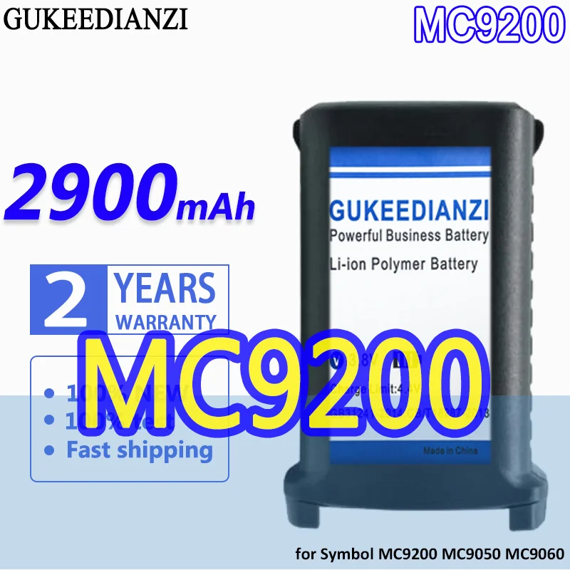 

GUKEEDIANZI Battery 2900mAh for Motorola Symbol MC9200 MC9000-G/K Series MC9050 MC9060 MC9090 MC9190 MC92N0 Barcode