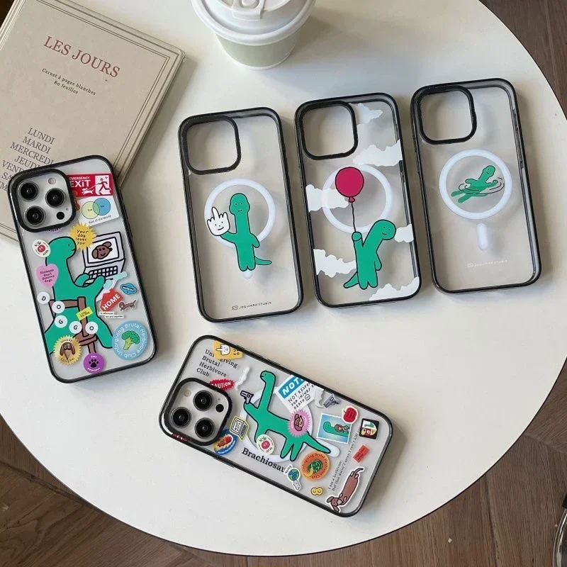 Cartoon Dinosaur 2.0 Acrylic Black Border MagSafe Phone Case Cover for IPhone 12 13 14 15 Pro Max Case for IPhone 15 Pro Max
Cartoon Dinosaur 2.0 Acrylic Black Border MagSafe Phone Case Cover for IPhone 12 13 14 15 Pro Max Case for IPhone 15 Pro Max