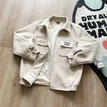 Human Made Jacket Casual Embroidery Loose Tooling Pocket Men Women 1:1 High Quality HUMAN MADE Warm Coat
Human Made Jacket Casual Embroidery Loose Tooling Pocket Men Women 1:1 High Quality HUMAN MADE Warm Coat