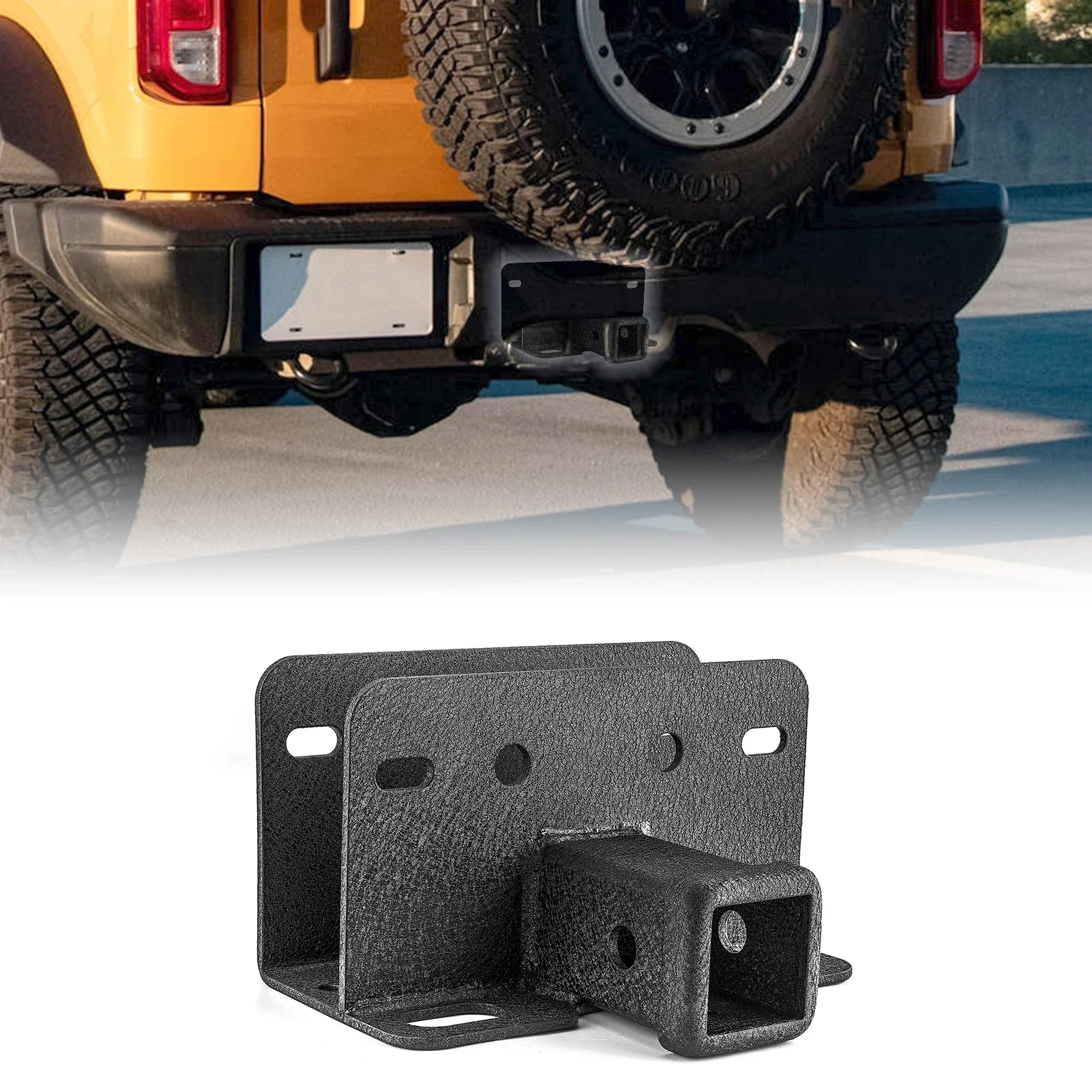 Fit for Ford Bronco 2021-2024 Class 3 Trailer Tow Hitch, 2-Inch Receiver
Fit for Ford Bronco 2021-2024 Class 3 Trailer Tow Hitch, 2-Inch Receiver