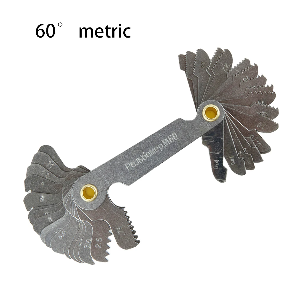 Pitch Gauge 55/60 Degree Metric Inch Thread Plug Gauge Pitch Gauge Measuring Lathe Tool Measure Tools
Pitch Gauge 55/60 Degree Metric Inch Thread Plug Gauge Pitch Gauge Measuring Lathe Tool Measure Tools
