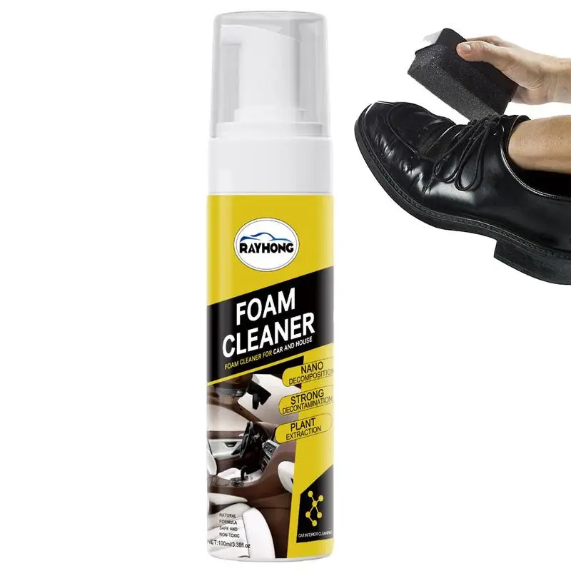 Interior Car Cleaning Foaming Spray Interior Detailer Leather Restorer Spray Car Detailing Solution Auto Polish Protectant Spray
Interior Car Cleaning Foaming Spray Interior Detailer Leather Restorer Spray Car Detailing Solution Auto Polish Protectant Spray