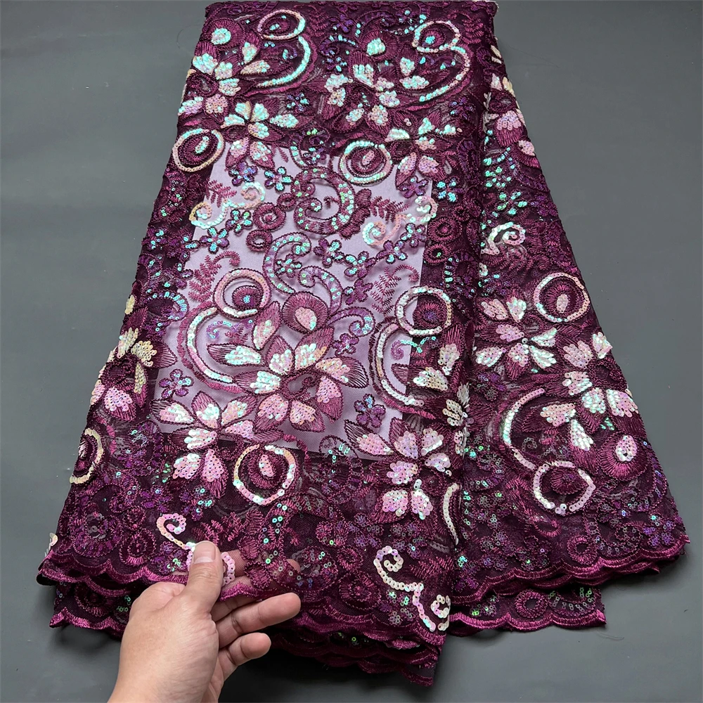 Latest African 2023 High Quality New Sequins Embroidery For Women Sewing Clothes Lace Mesh Tulle Fabric Evening Dresses 5Yards
Latest African 2023 High Quality New Sequins Embroidery For Women Sewing Clothes Lace Mesh Tulle Fabric Evening Dresses 5Yards