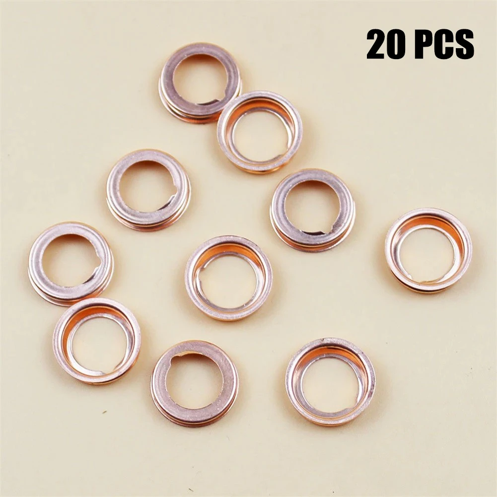 20PCS Metal Oil Drain Plug Crush Washer Gasket Fit For Nissan GT-R/ Juke/ Murano/ Maxima/-Rogue/ Sentra/ Versa/ Xterra 2011
20PCS Metal Oil Drain Plug Crush Washer Gasket Fit For Nissan GT-R/ Juke/ Murano/ Maxima/-Rogue/ Sentra/ Versa/ Xterra 2011