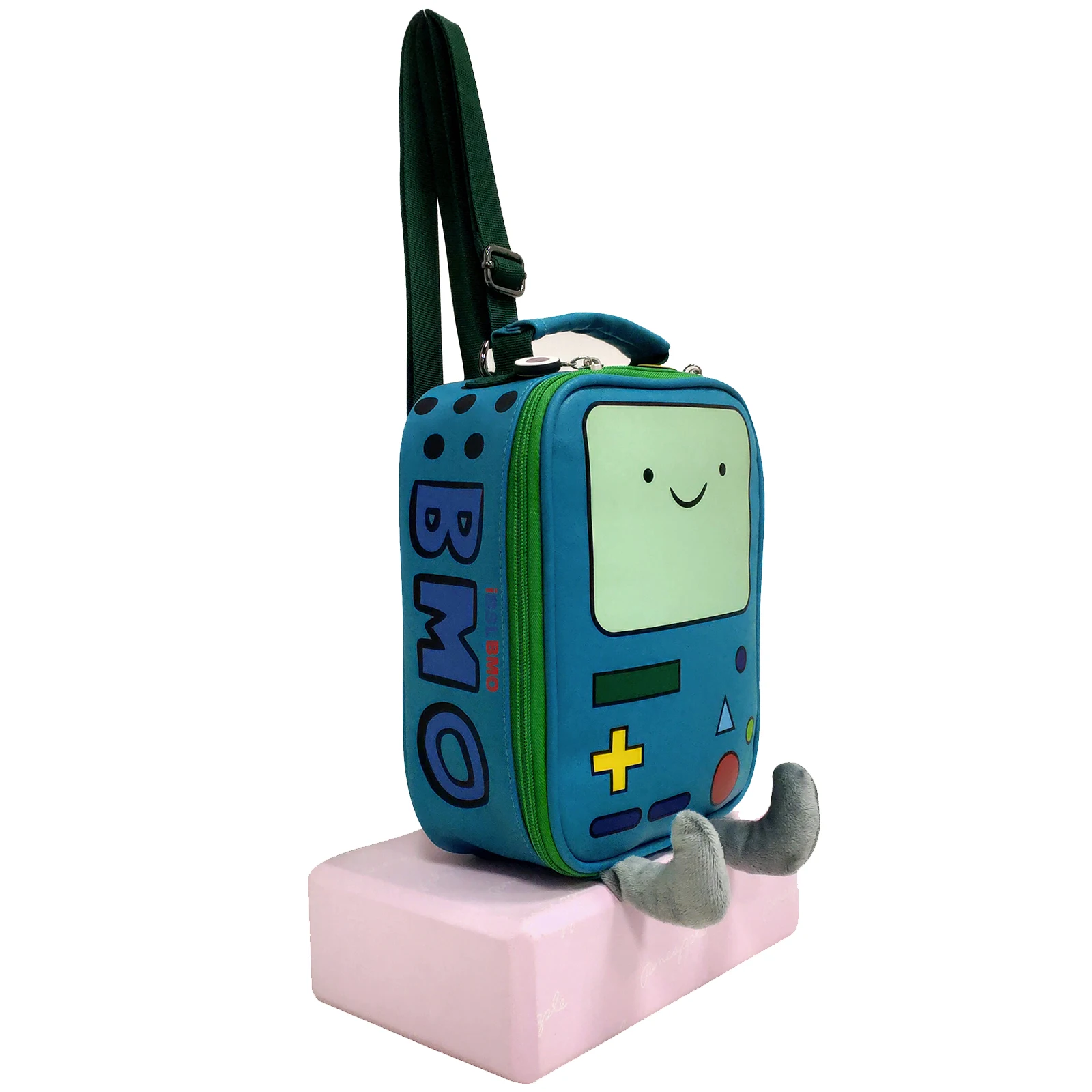 IBSLBMO Cartnoon Cute Womens School Backpack Adventure Time Waterproof Beemore BMO Robot Finn and Jake PU Blue
IBSLBMO Cartnoon Cute Womens School Backpack Adventure Time Waterproof Beemore BMO Robot Finn and Jake PU Blue
