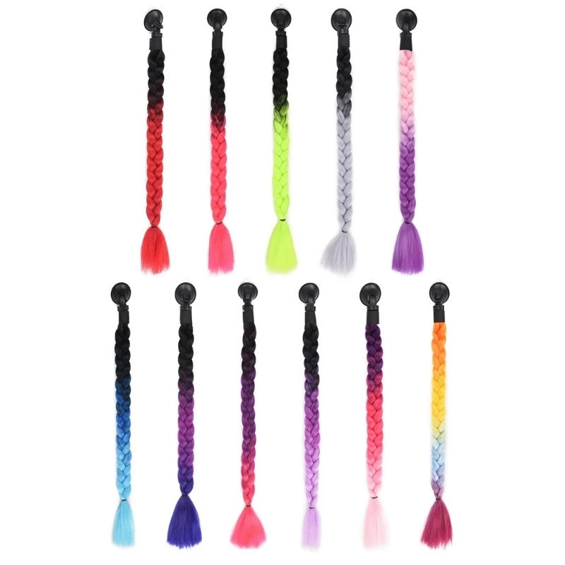 Upgraded Helmet Pigtail Helmet Braids Motorcycle- Helmet Ponytails Hair Tails Decoration- Color Random for Women Girls
Upgraded Helmet Pigtail Helmet Braids Motorcycle- Helmet Ponytails Hair Tails Decoration- Color Random for Women Girls