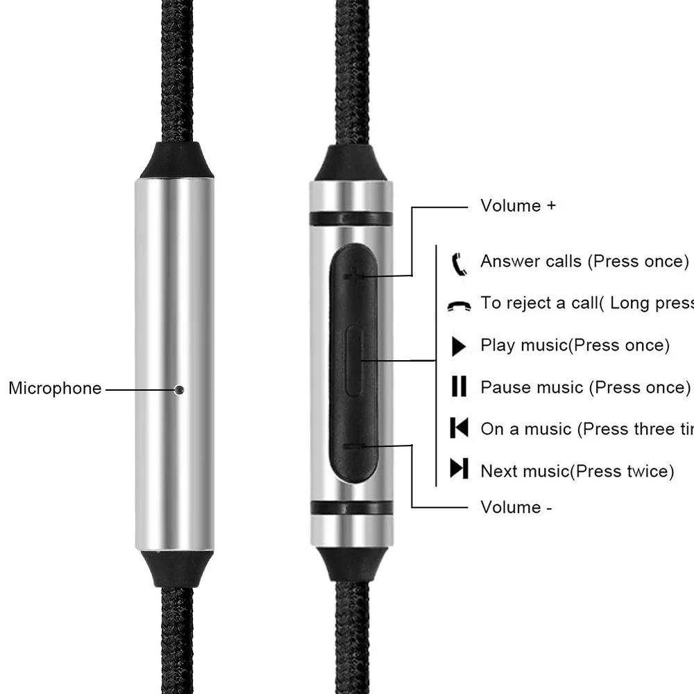 OFC Replacement Nylon Braided Cable Extension Cord For Anker Soundcore Life Q45 Space NC 2 Active Vortex Headphones OFC Replacement Nylon Braided Cable Extension Cord For Anker Soundcore Life Q45 Space NC 2 Active Vortex Headphones