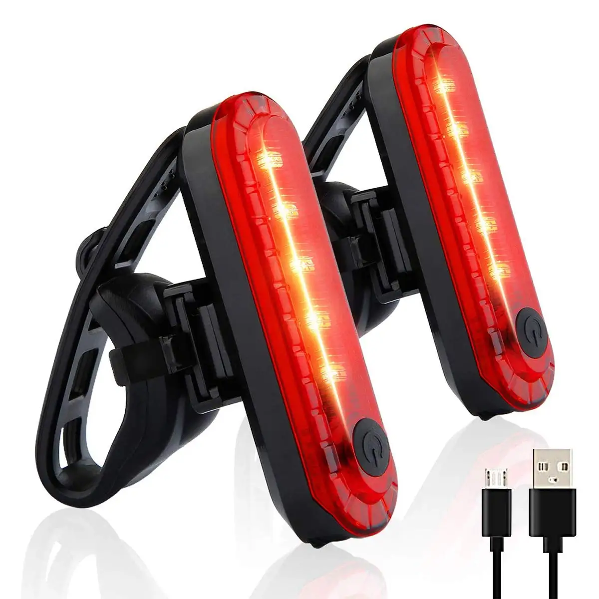Bicycle Tail Light Waterproof Rear Lamp Led Usb Rechargeable Bike Cycling Portable Light Road Mountain Bicycle Accessories
Bicycle Tail Light Waterproof Rear Lamp Led Usb Rechargeable Bike Cycling Portable Light Road Mountain Bicycle Accessories