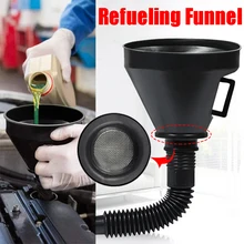 1Pcs Car Refueling Funnel with Strainer Can Spout for Oil Water Fuel Petrol Diesel Gasoline for Auto Car Motorcycle Truck
1Pcs Car Refueling Funnel with Strainer Can Spout for Oil Water Fuel Petrol Diesel Gasoline for Auto Car Motorcycle Truck