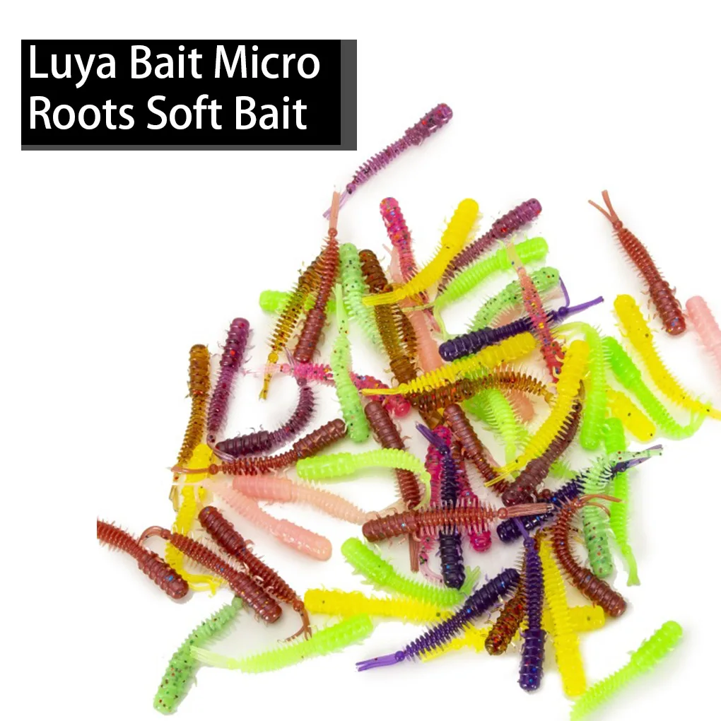 20Pcs Soft Bait Mini Lightness Silicone Baits Flexible Portable Wide Application Fishing Lures Worms Outdoor Speckled
20Pcs Soft Bait Mini Lightness Silicone Baits Flexible Portable Wide Application Fishing Lures Worms Outdoor Speckled