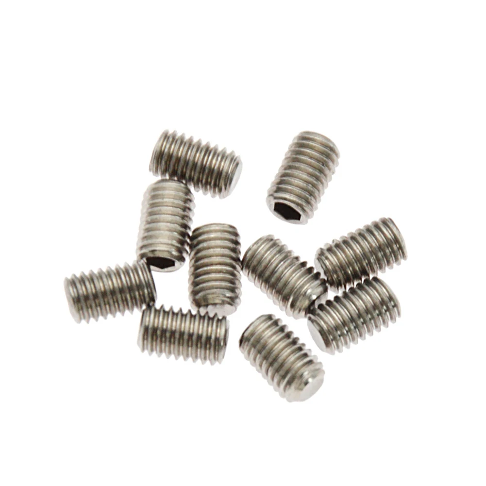 10pcs M5 FCS Fin Plug Screws Grub Screws Fins Surfboard Fins Replacement Stainless Steel Surfboard Grub Screw Accessories
10pcs M5 FCS Fin Plug Screws Grub Screws Fins Surfboard Fins Replacement Stainless Steel Surfboard Grub Screw Accessories