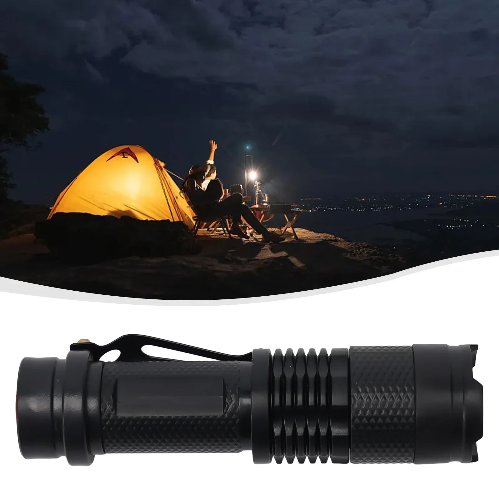 Non-Slip Structure LED Long-range Strong Light Black Handheld Waterproof Flashlight IP67 1000Lumens Flashlight
Non-Slip Structure LED Long-range Strong Light Black Handheld Waterproof Flashlight IP67 1000Lumens Flashlight