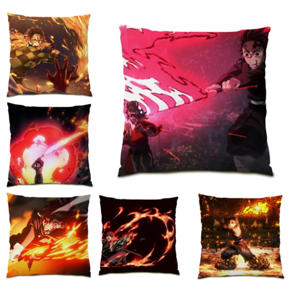 Kamado Tanjirou Cushion Case Anime Demon Slayer Pillow Cover Anime Character Cartoon Pillowcase Sofa Bed Living Room Sofa B0128
Kamado Tanjirou Cushion Case Anime Demon Slayer Pillow Cover Anime Character Cartoon Pillowcase Sofa Bed Living Room Sofa B0128