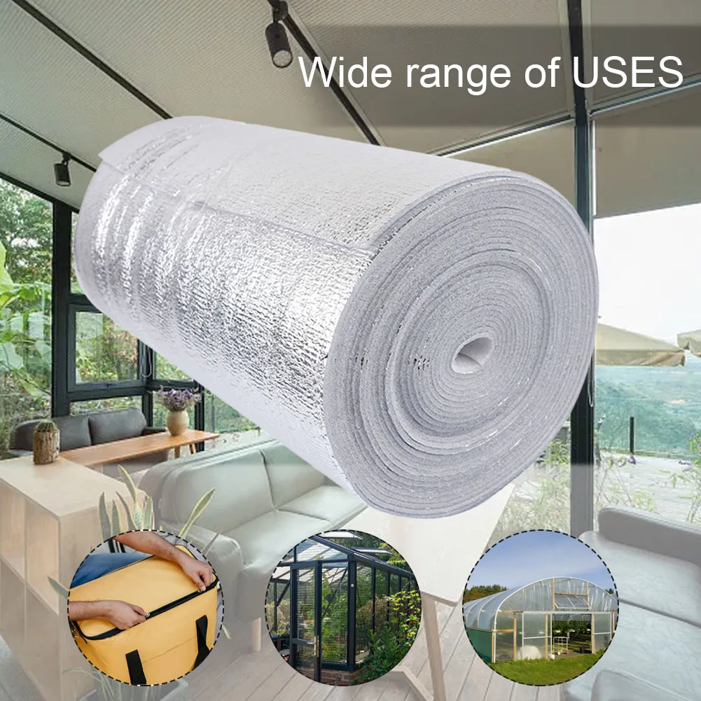 1 Roll Radiator Reflective Film Wall Thermal Insulation Reflective Film Aluminum Foil Thermal Insulation Film Pad Multi-function
1 Roll Radiator Reflective Film Wall Thermal Insulation Reflective Film Aluminum Foil Thermal Insulation Film Pad Multi-function