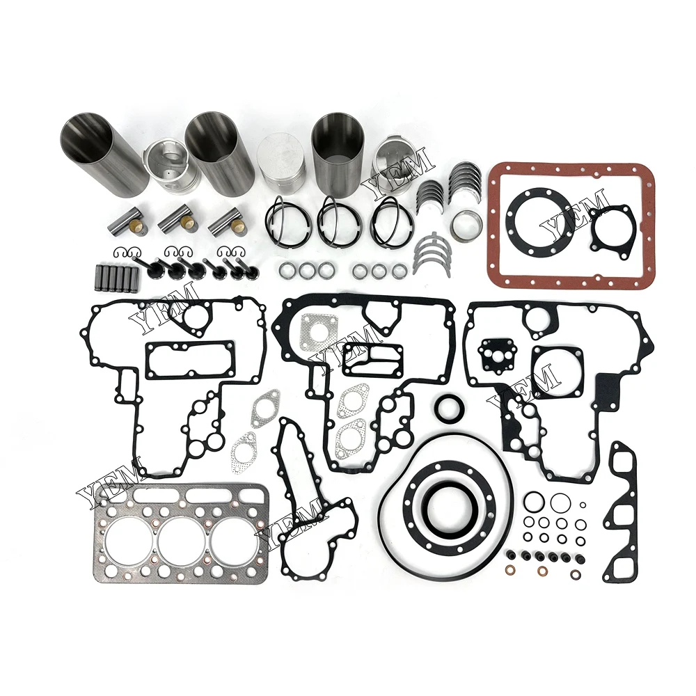 

Новый комплект для капитального ремонта D1302 с комплектом прокладок, подшипниковый клапан для двигателя Kubota (Fir для одного двигателя)
