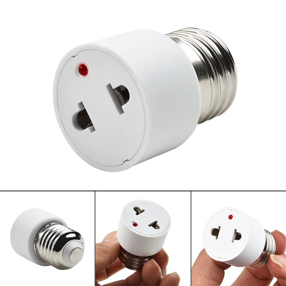 Lamp Socket Adapter E27 To US EU Plug Bulb Holder Light Fixture Bulb Base For Home Photostudio Accessory 100 To 240V 3.5x3.5x5cm
Lamp Socket Adapter E27 To US EU Plug Bulb Holder Light Fixture Bulb Base For Home Photostudio Accessory 100 To 240V 3.5x3.5x5cm