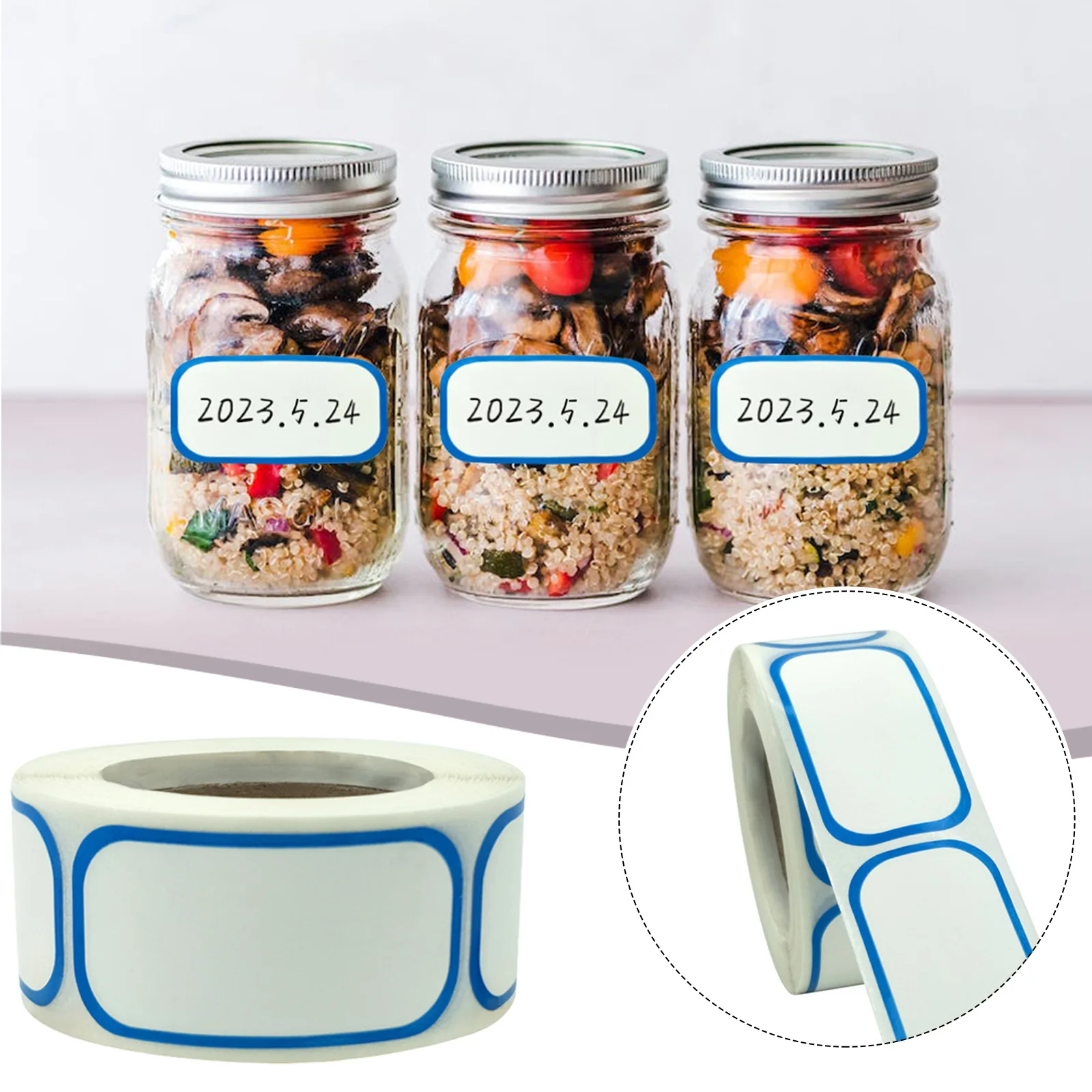 Roll Stickers Maximize Freshness with 300 PCS Food Storage Bags Stickers Labels for Freezer Refrigerator 25x5cm
Roll Stickers Maximize Freshness with 300 PCS Food Storage Bags Stickers Labels for Freezer Refrigerator 25x5cm