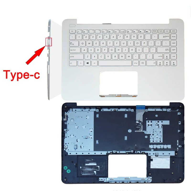 For Asus E402 E402M E402SA E402NA R417SA R417 palm rest shell laptop keyboard upper cover case For Asus E402 E402M E402SA E402NA R417SA R417 palm rest shell laptop keyboard upper cover case