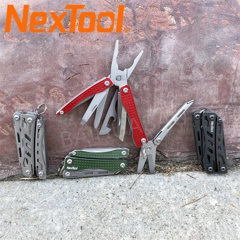 

Миниатюрный флагманский многофункциональный инструмент NexTool 10 в 1 плоскогубцы складной нож портативный ручной инструмент для повседневного использования отвертка уличный многофункциональный инструмент