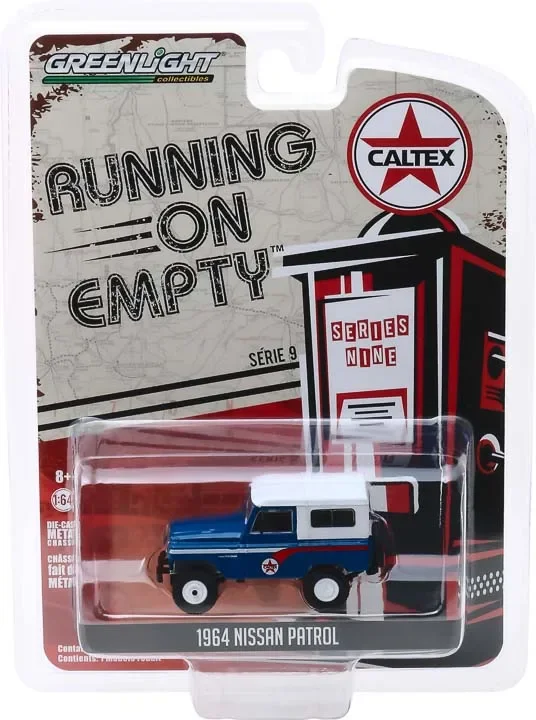 Модель автомобиля под давлением из металлического сплава для Nissan патруль caltex jeep, 1:64, 1964
Модель автомобиля под давлением из металлического сплава для Nissan патруль caltex jeep, 1:64, 1964